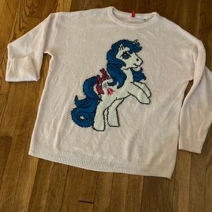 Divided Hasbro Unicorn sweater.size medium
